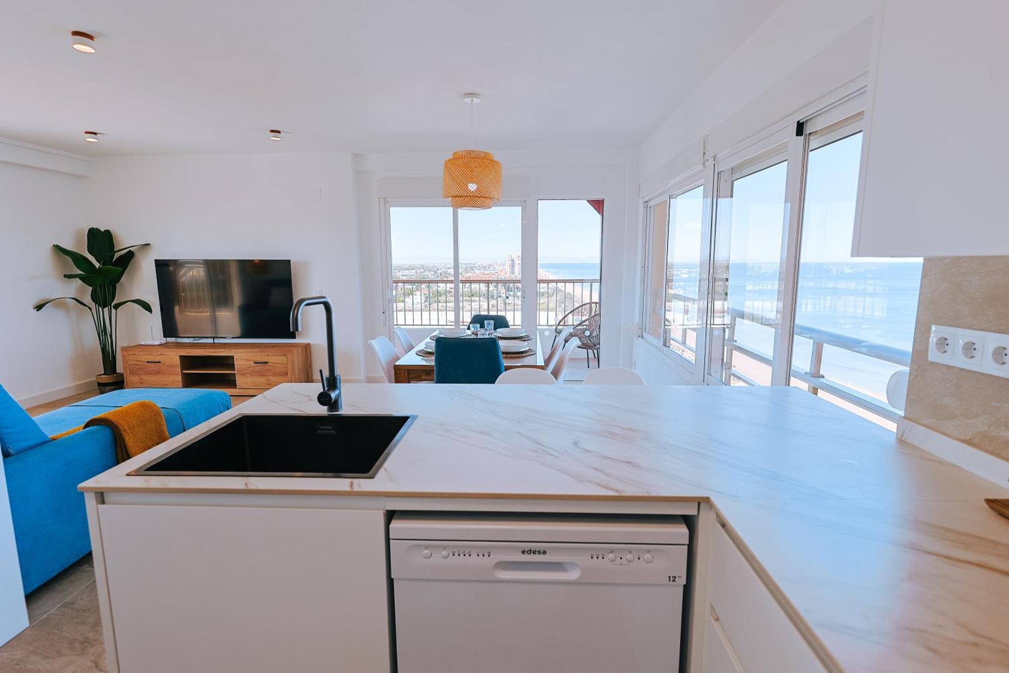 Apartamento Premium Con 5 Piscinas Barbacoa Tenis Frontenis Mareny Blau Eksteriør billede