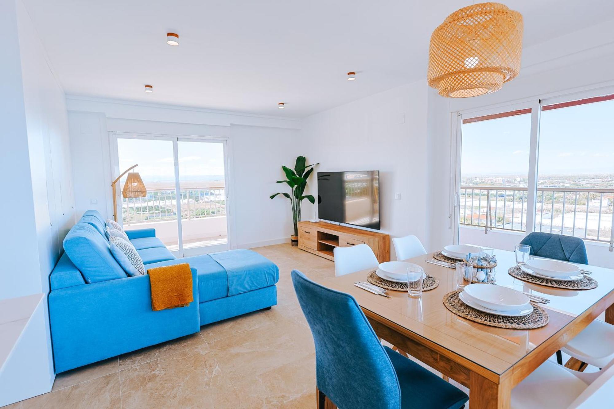 Apartamento Premium Con 5 Piscinas Barbacoa Tenis Frontenis Mareny Blau Eksteriør billede
