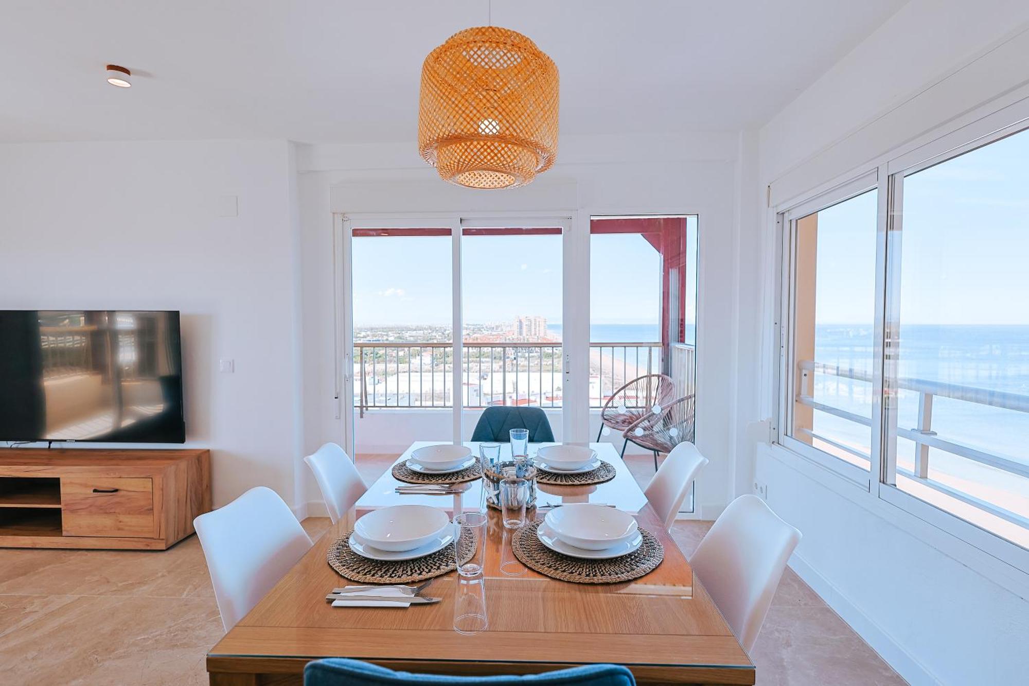 Apartamento Premium Con 5 Piscinas Barbacoa Tenis Frontenis Mareny Blau Eksteriør billede